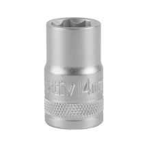 Douille 1/2" 6 pans 14mm chrome vanadium - INVENTIV